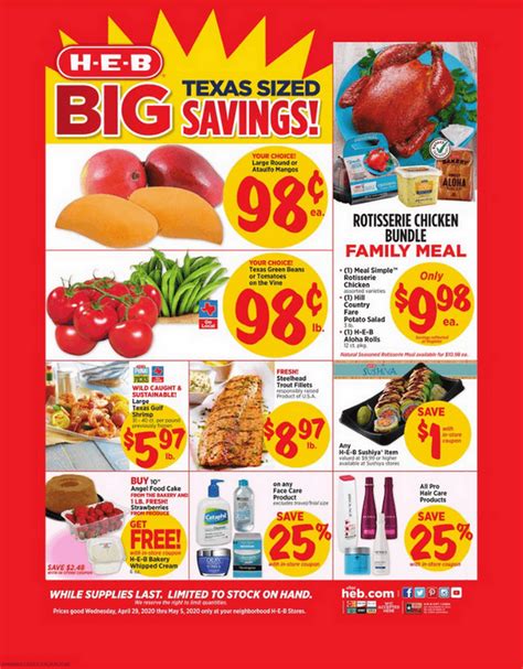 Shop the weekly ad. for S Port and Tarlton H‑E‑B. View & print the Weekly Ad for S Port and Tarlton H‑E‑B, including H-E-B Meal Deal, Combo Locos, & other grocery coupons.